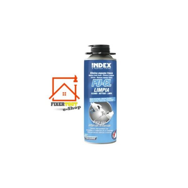 NETTOYANT MOUSSE POLYURETHANE INDEX
