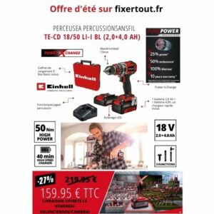 OFFRE PERCEUSE Einhell