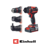 Kit Perceuse Visseuse sans fil - TE-CD 18/45 3X-Li +22 1x2,0Ah - EINHELL – Image 2