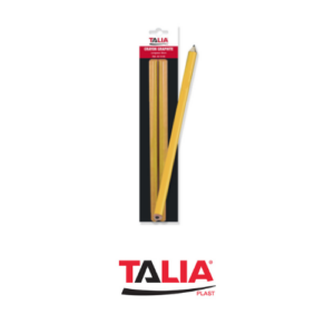 Crayon graphite jaune 30cm, à l'unité - Taliapast