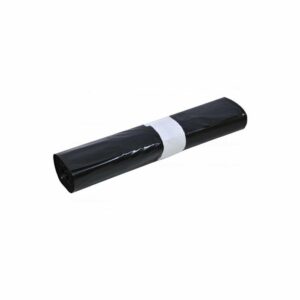 Rouleau sac poubelle 150L noir, 20 sacs poubelle