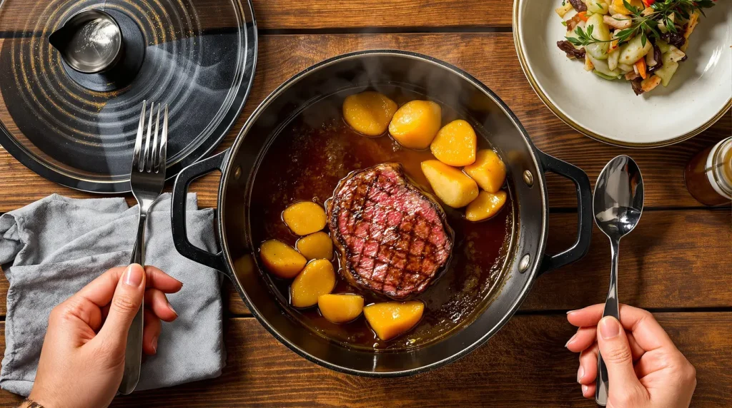 « La sauce était tellement bonne qu'on a oublié le dessert » : ce filet mignon au cidre et aux pommes caramélisées séduit à chaque repas